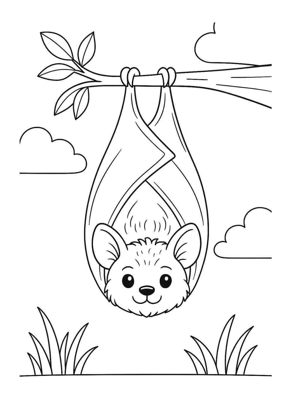 Fledermaus Ausmalbilder 634