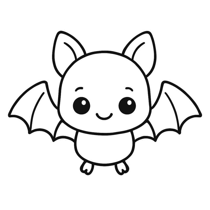 Fledermaus Ausmalbilder 787