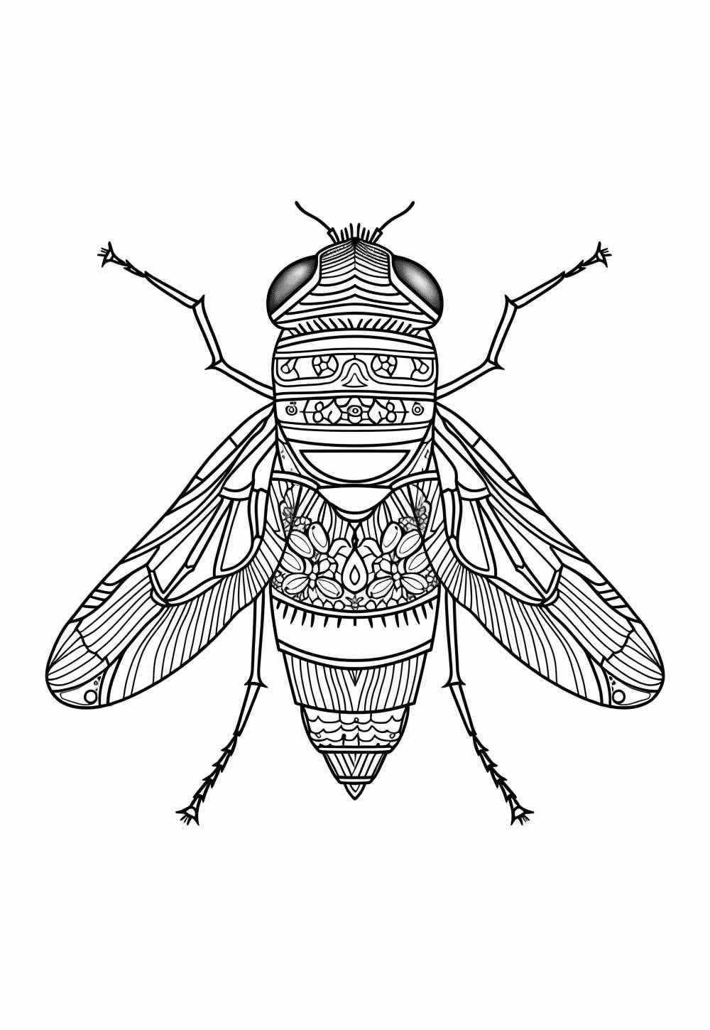 Fliege Ausmalbilder 761