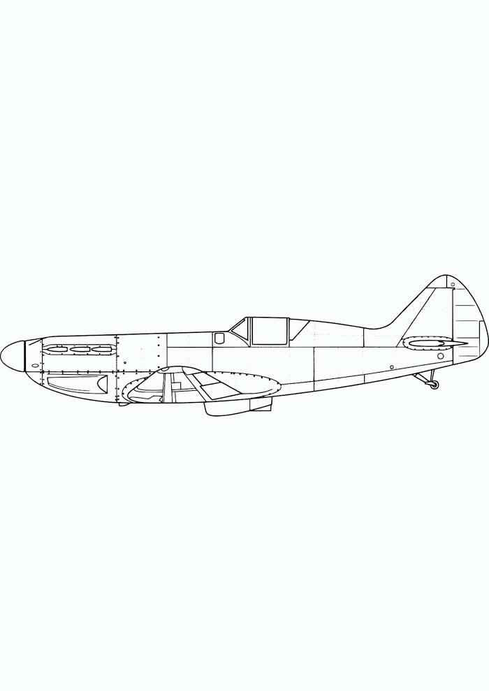 Flugzeuge Ausmalbilder 199