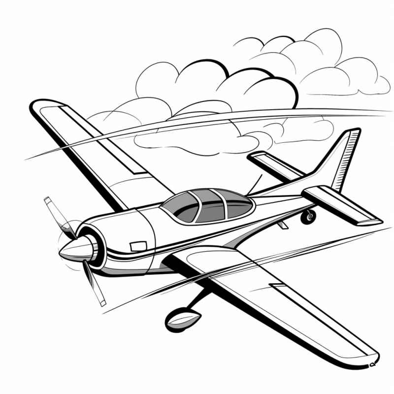 Flugzeuge Ausmalbilder 301