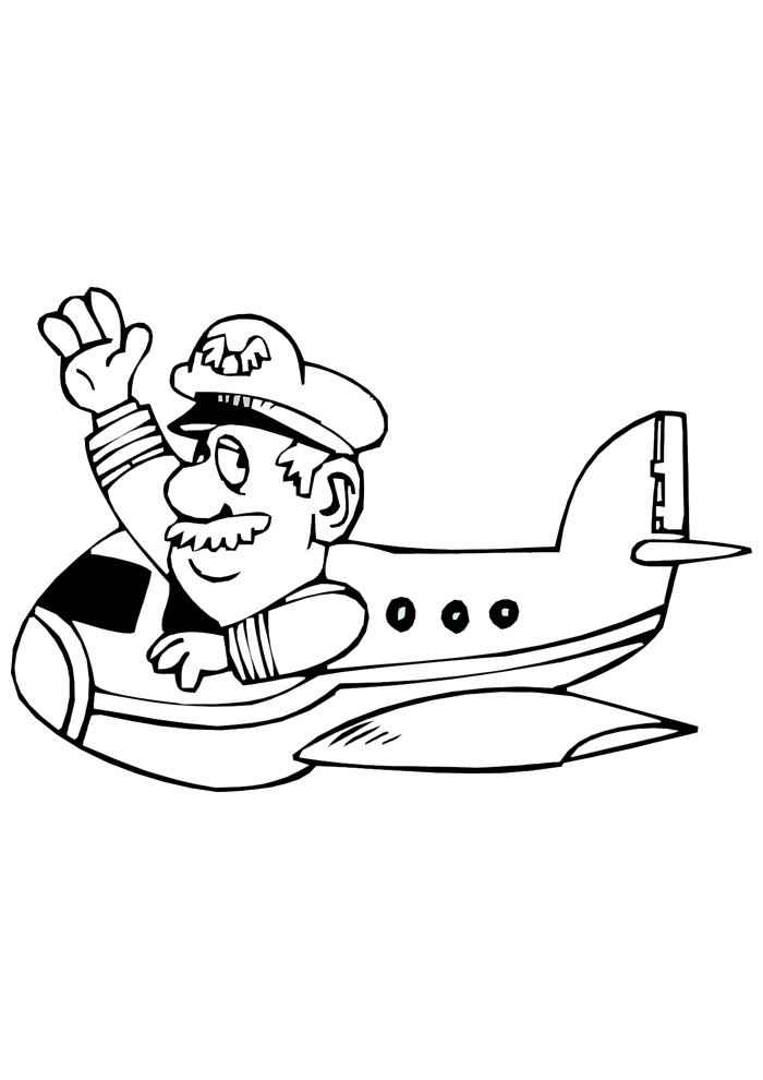 Flugzeuge Ausmalbilder 324