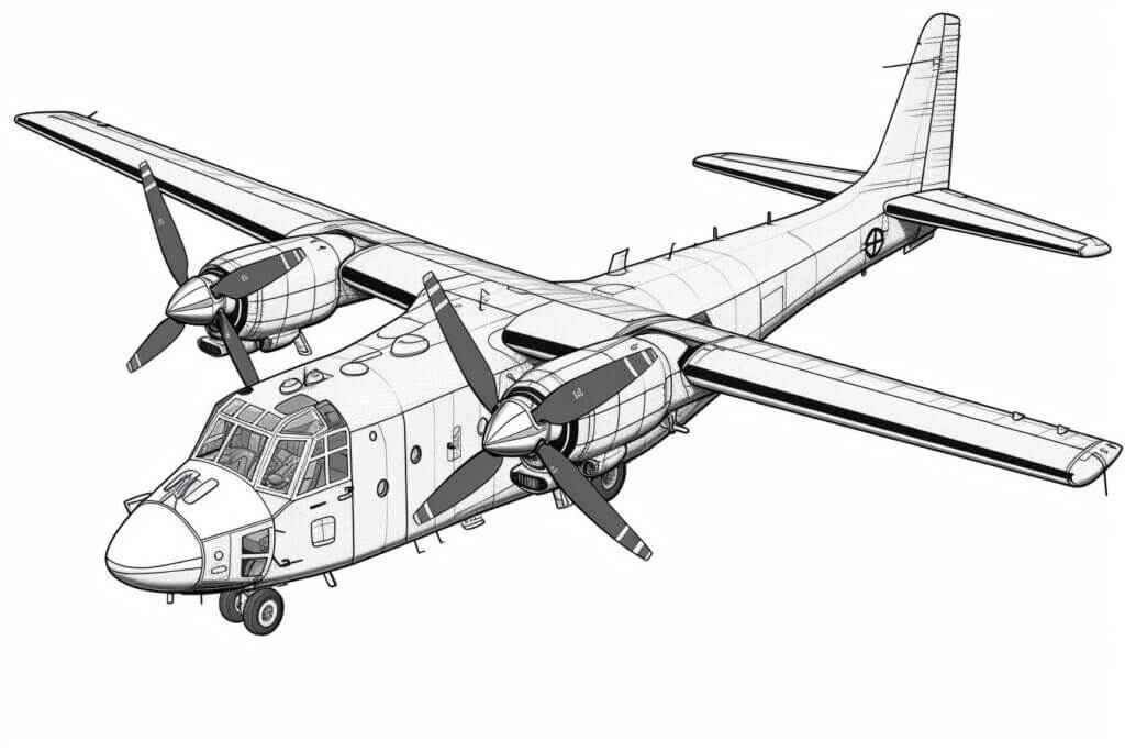 Flugzeuge Ausmalbilder 472