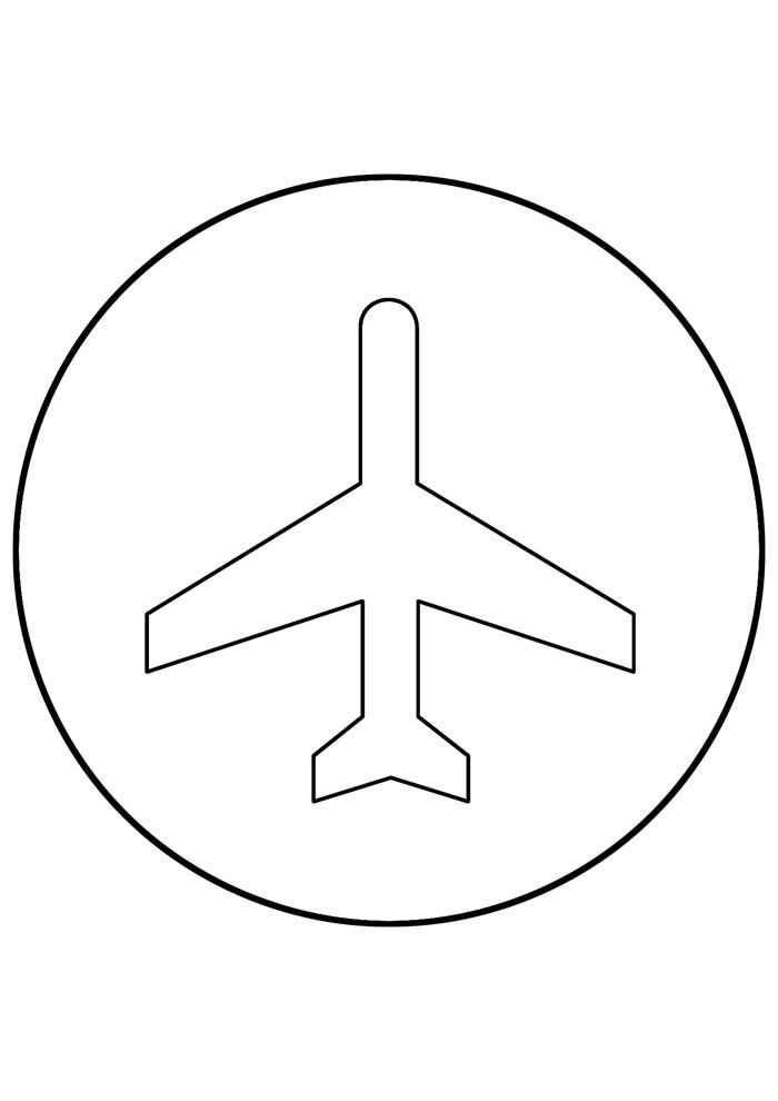 Flugzeuge Ausmalbilder 478