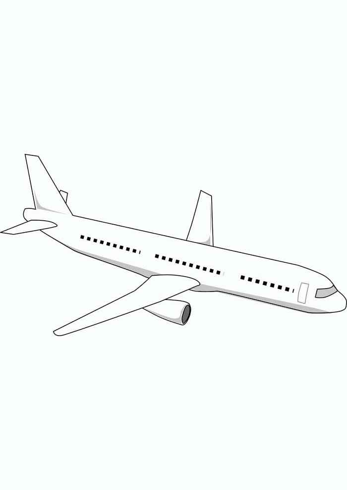 Flugzeuge Ausmalbilder 535