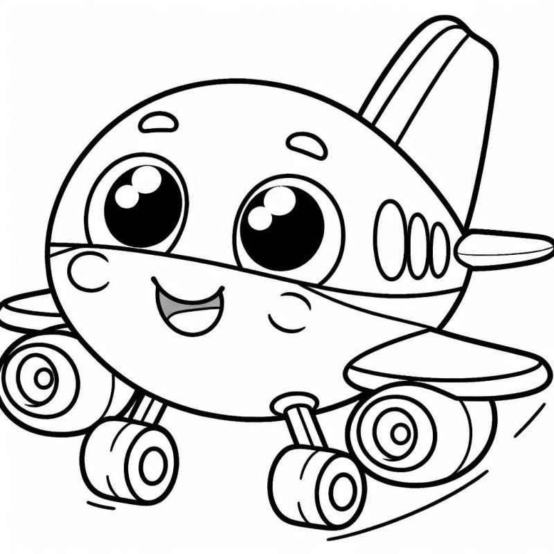 Flugzeuge Ausmalbilder 634