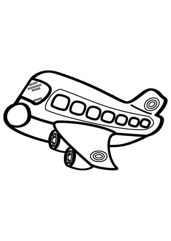 Flugzeuge Ausmalbilder 679