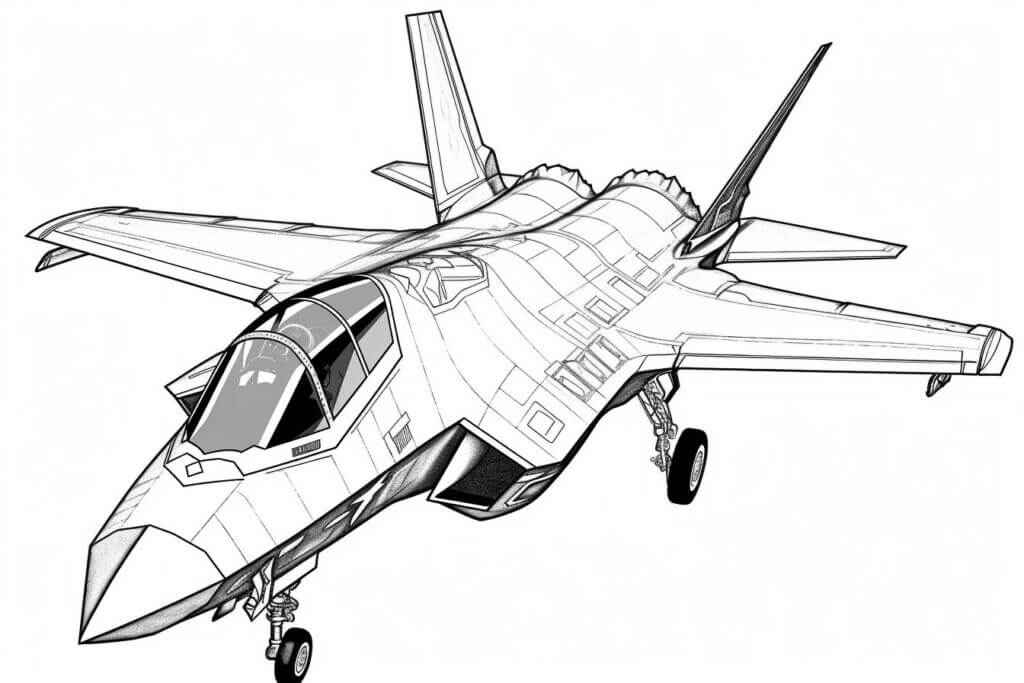 Flugzeuge Ausmalbilder 728