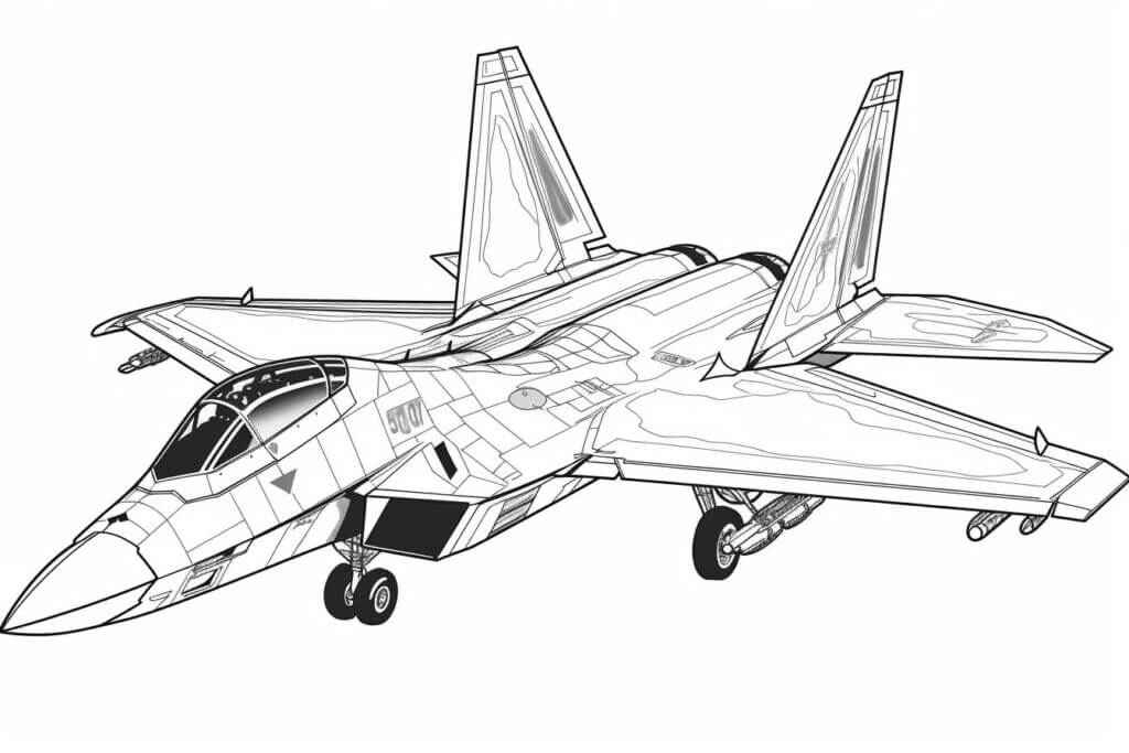 Flugzeuge Ausmalbilder 862