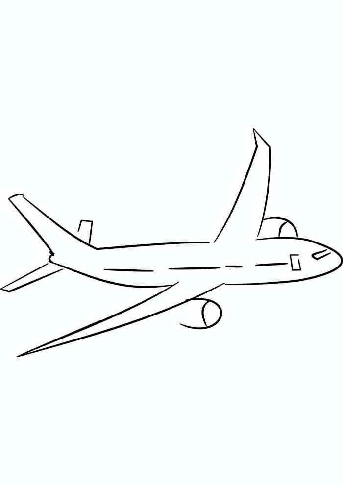 Flugzeuge Ausmalbilder 933