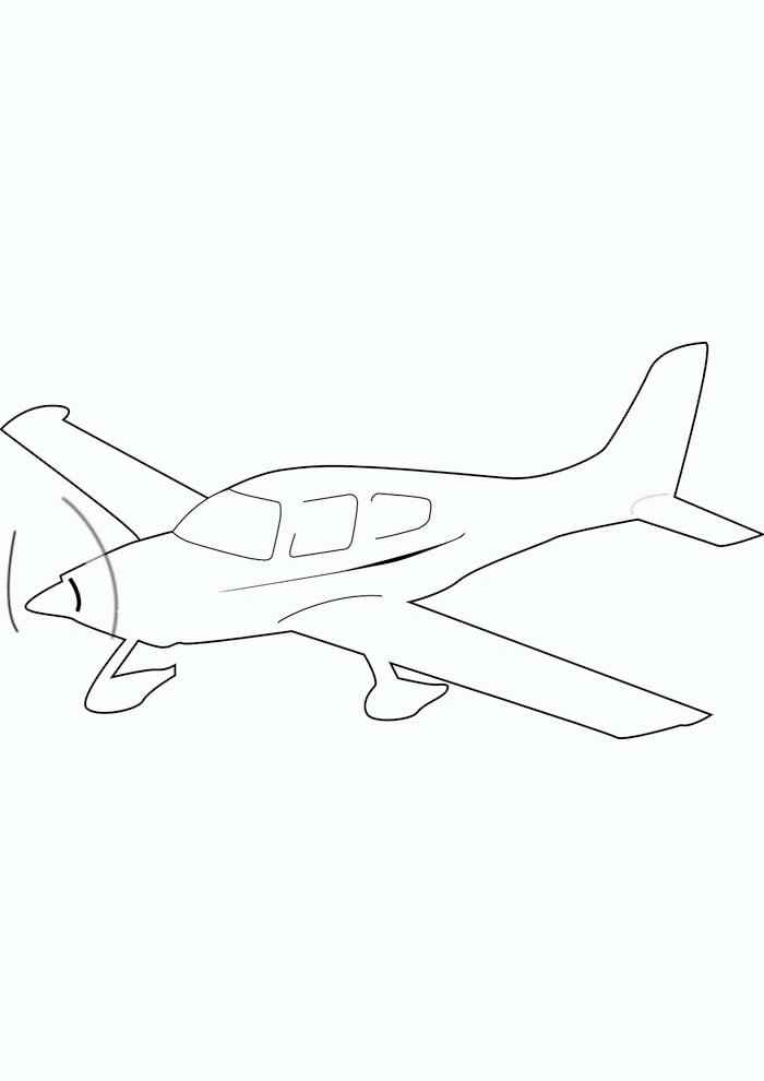 Flugzeuge Ausmalbilder 951