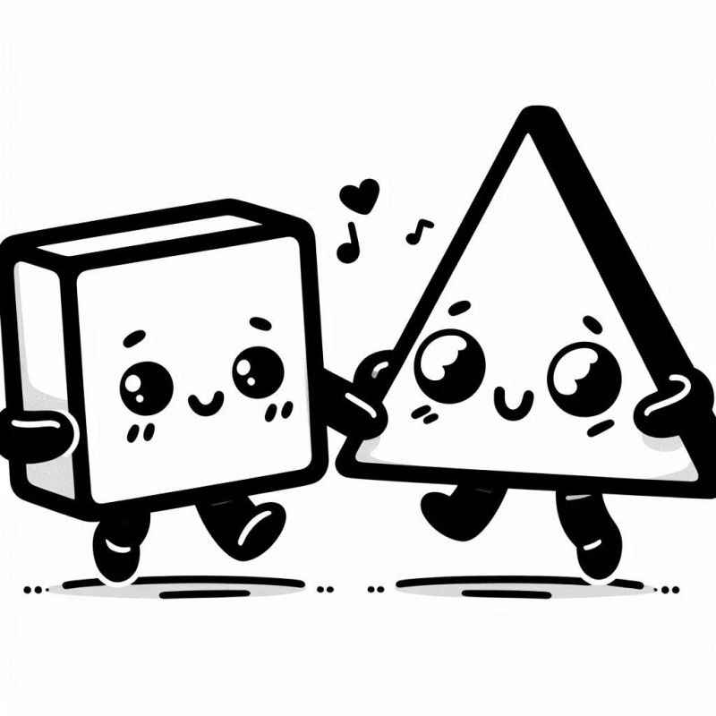 Formen Ausmalbilder 006