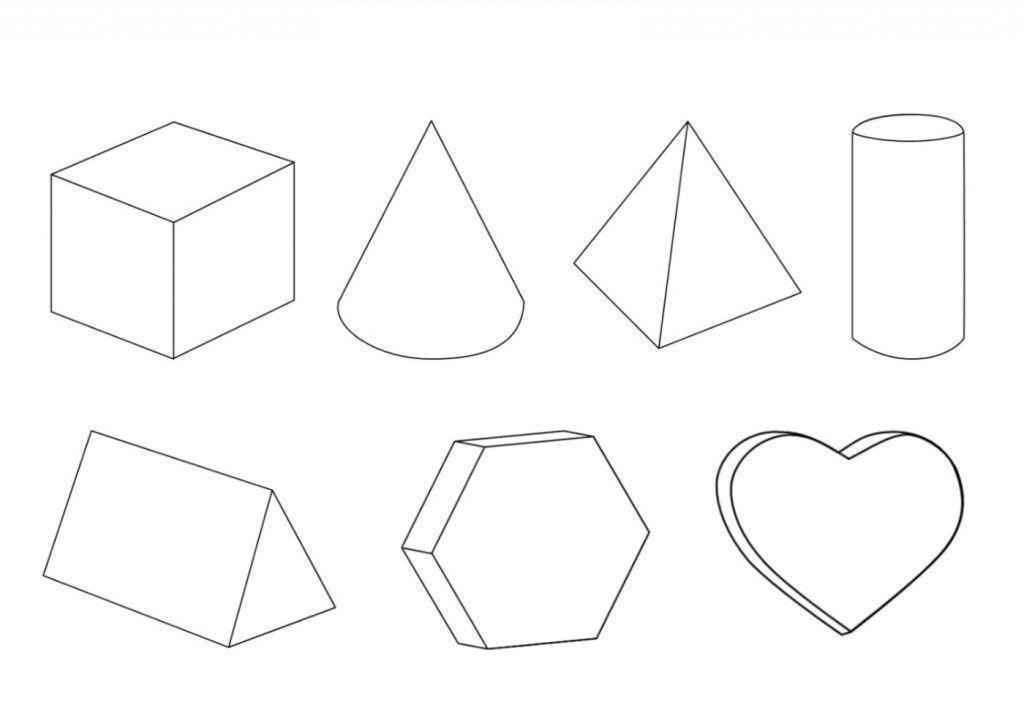 Formen Ausmalbilder 271
