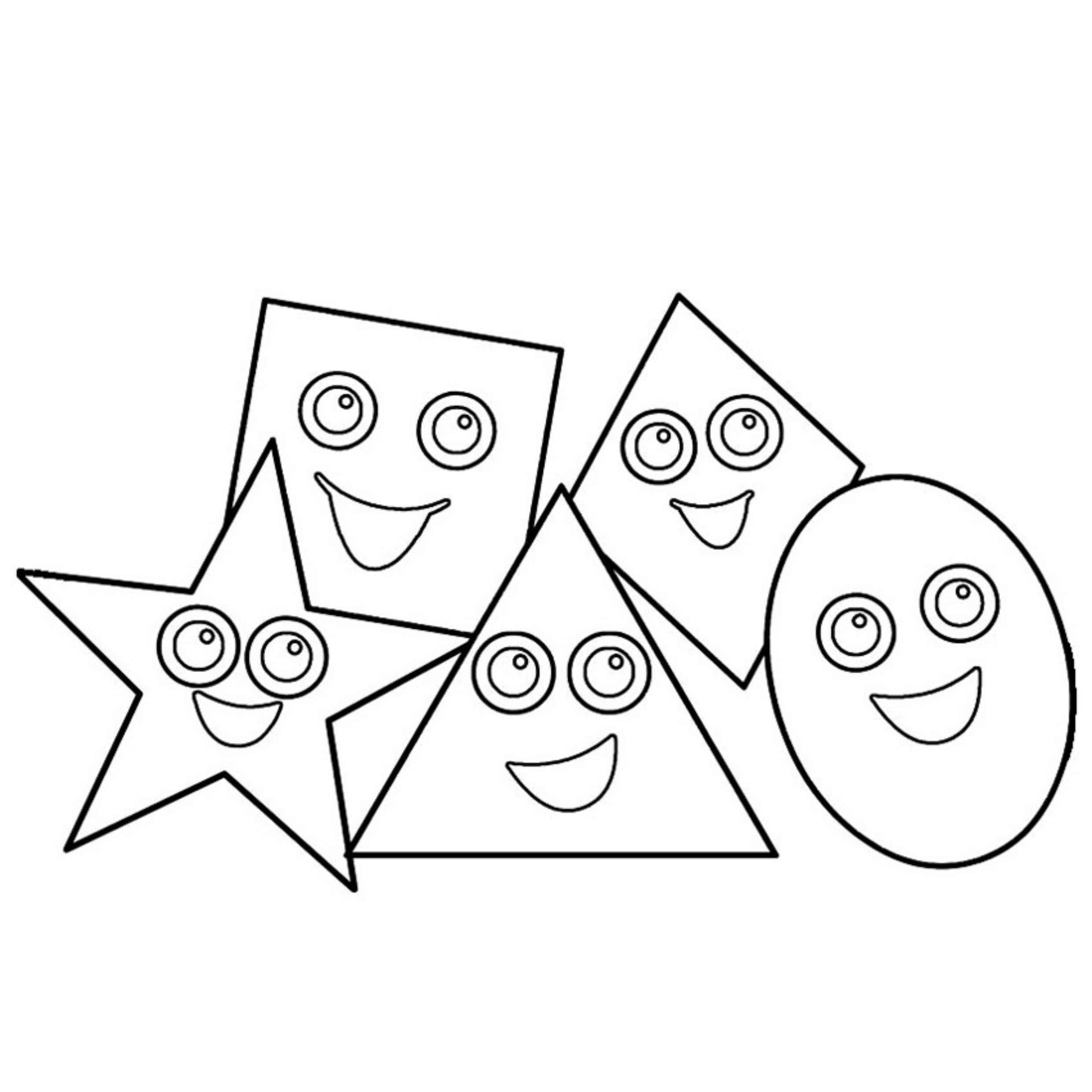 Formen Ausmalbilder 357