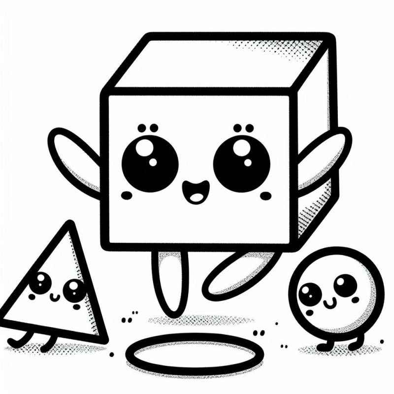 Formen Ausmalbilder 700