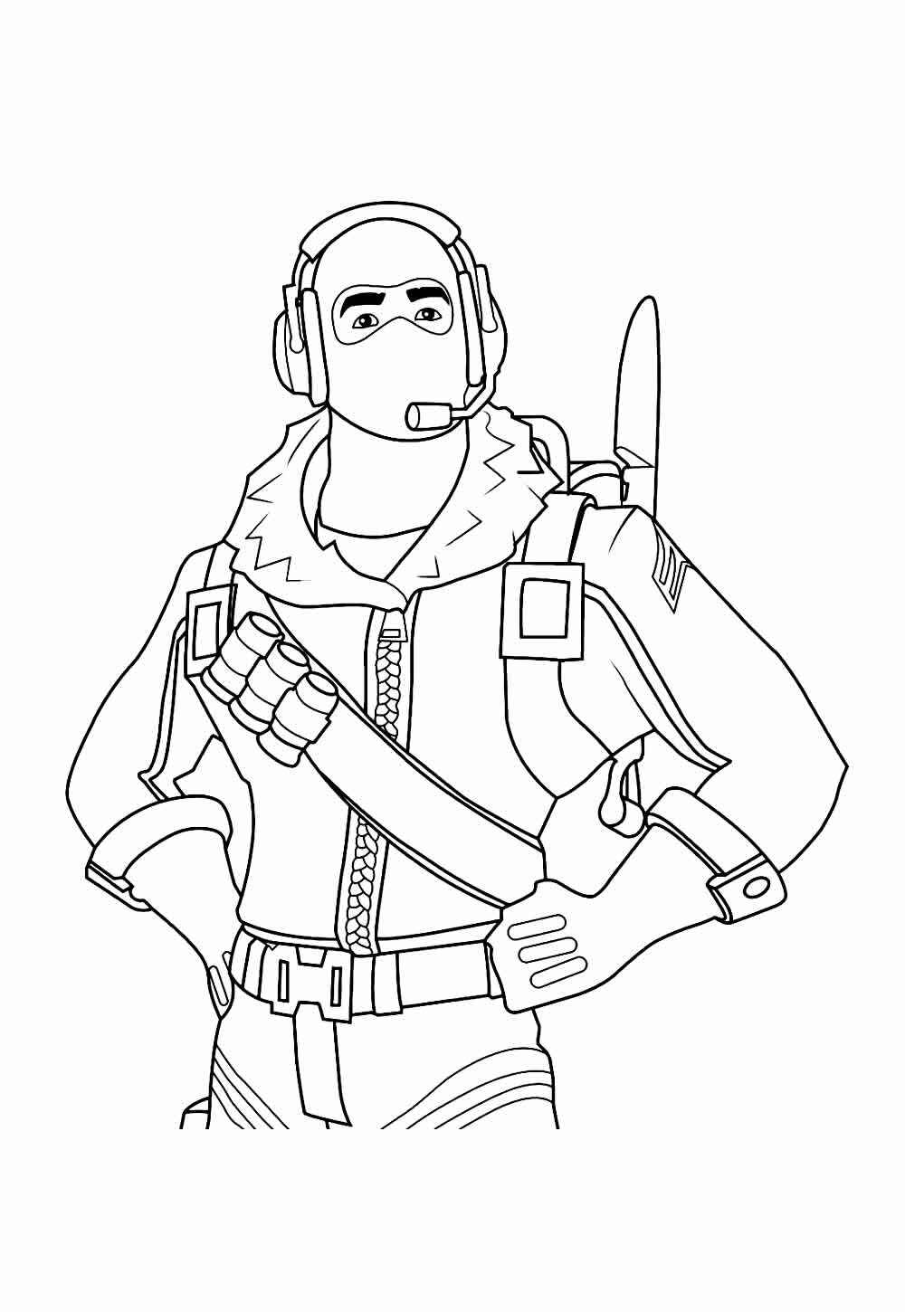 Fortnite Ausmalbilder 039