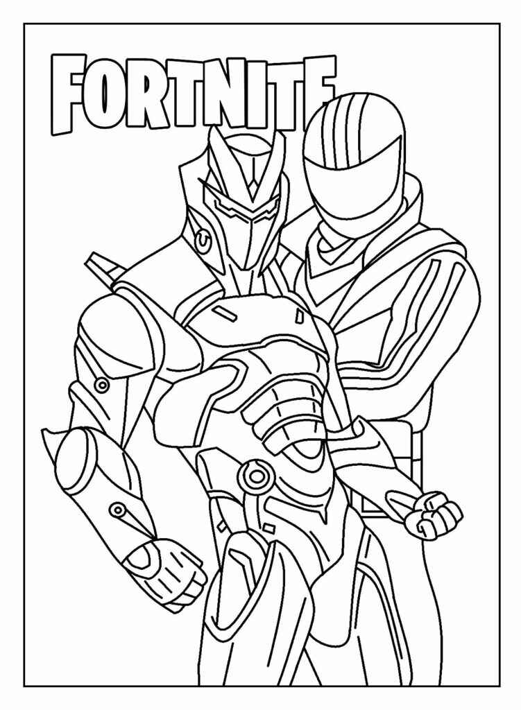 Fortnite Ausmalbilder 056