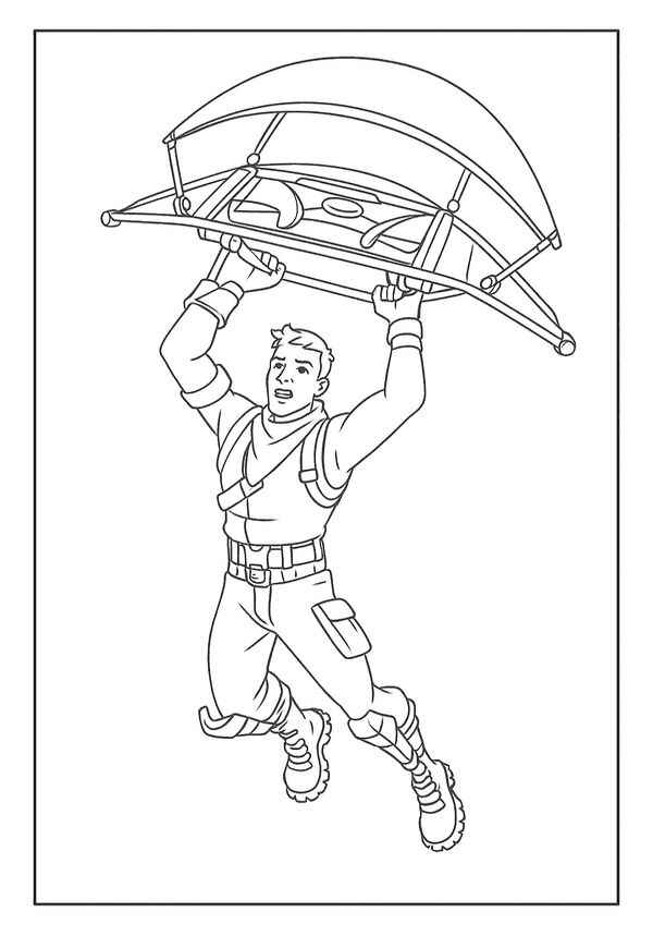 Fortnite Ausmalbilder 250