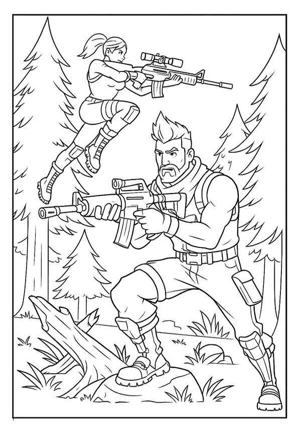 Fortnite Ausmalbilder 277