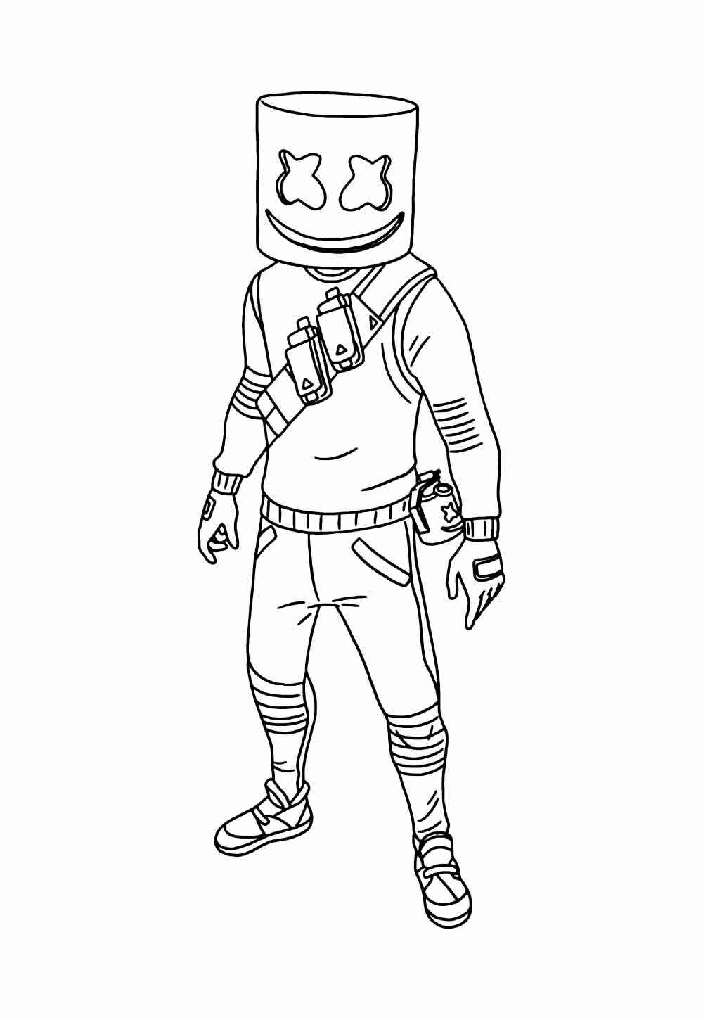 Fortnite Ausmalbilder 469