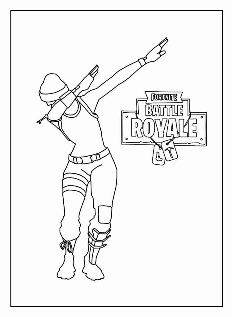 Fortnite Ausmalbilder 592