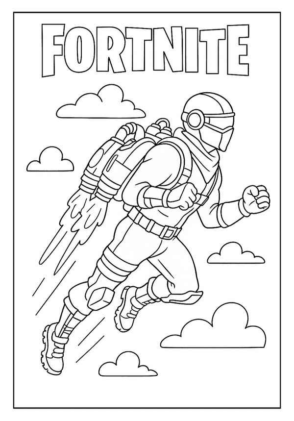 Fortnite Ausmalbilder 774