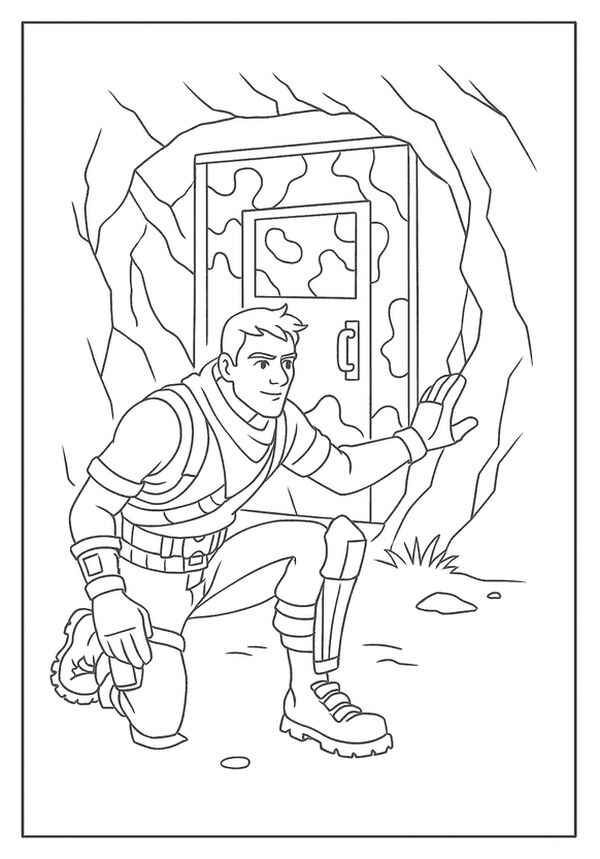 Fortnite Ausmalbilder 850