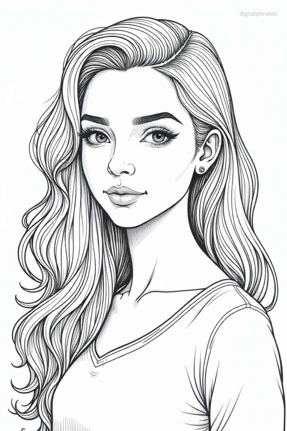 Frauen Ausmalbilder 155