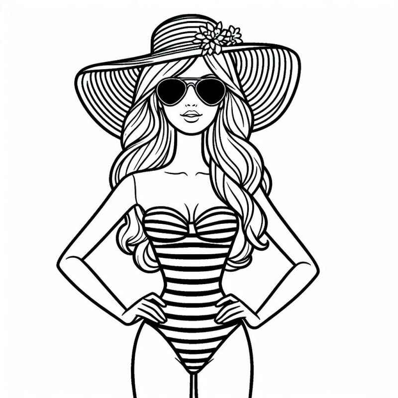 Frauen Ausmalbilder 174