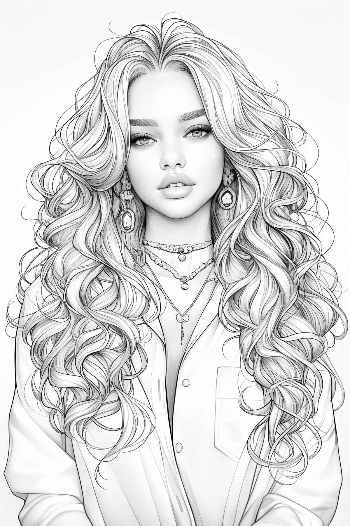 Frauen Ausmalbilder 331