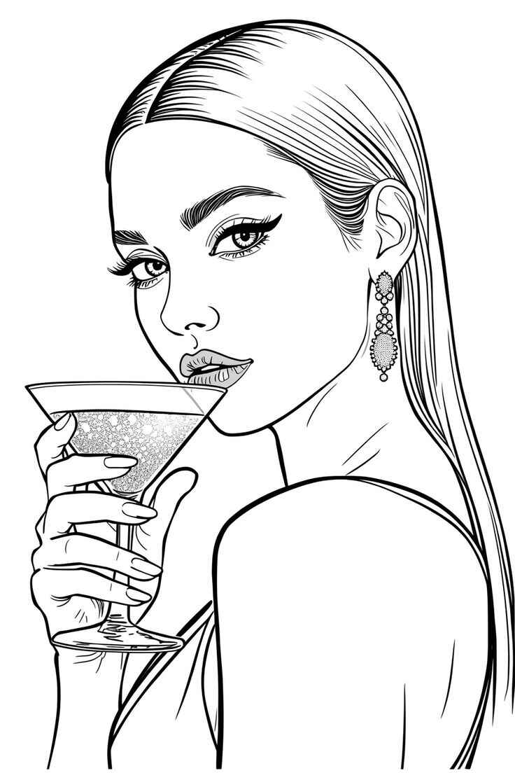 Frauen Ausmalbilder 394