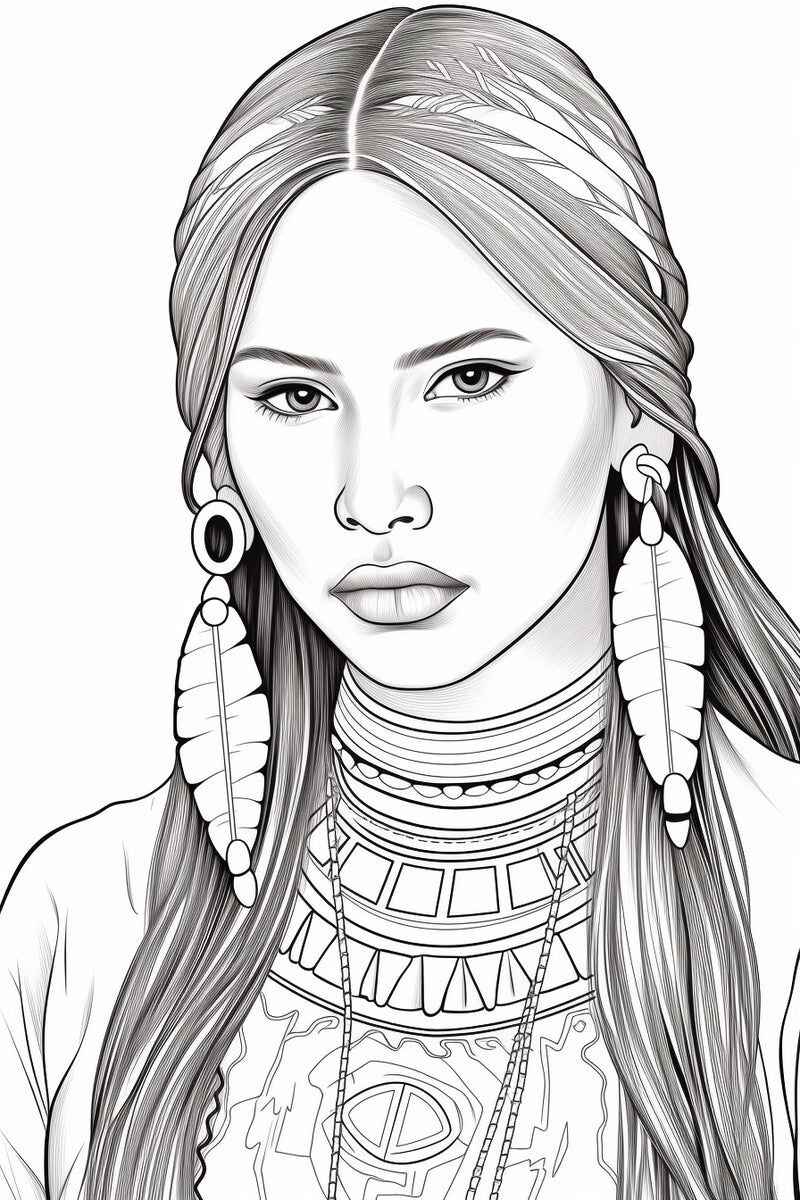 Frauen Ausmalbilder 617