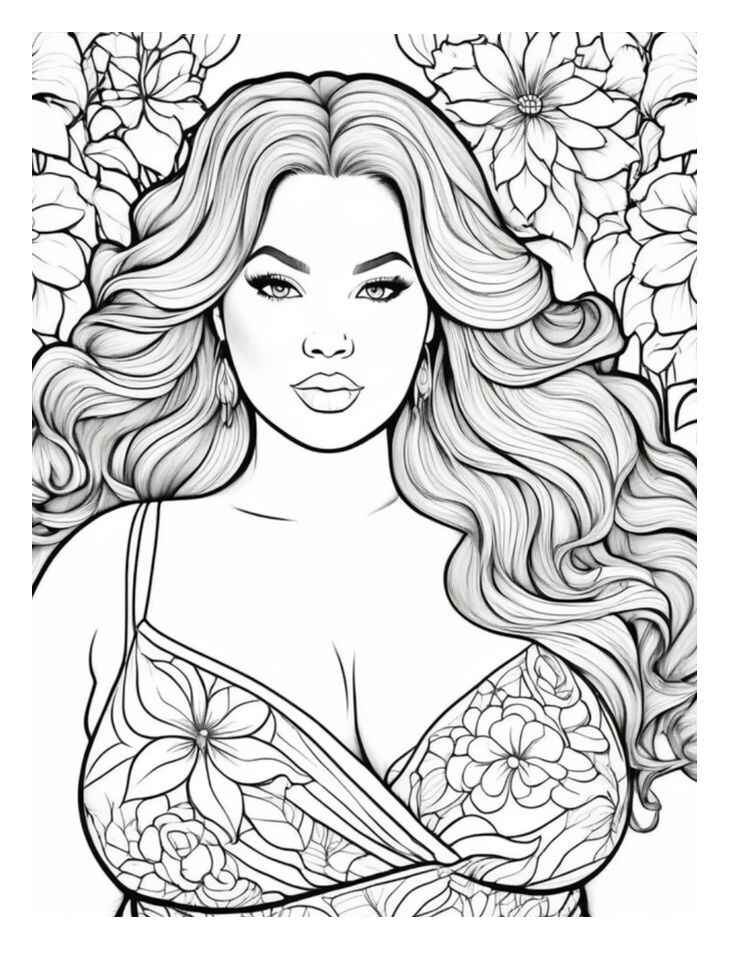Frauen Ausmalbilder 638