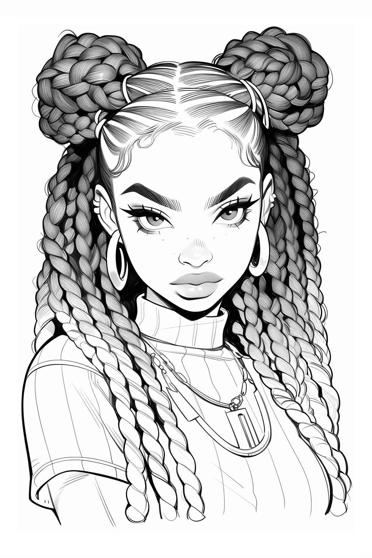 Frauen Ausmalbilder 675