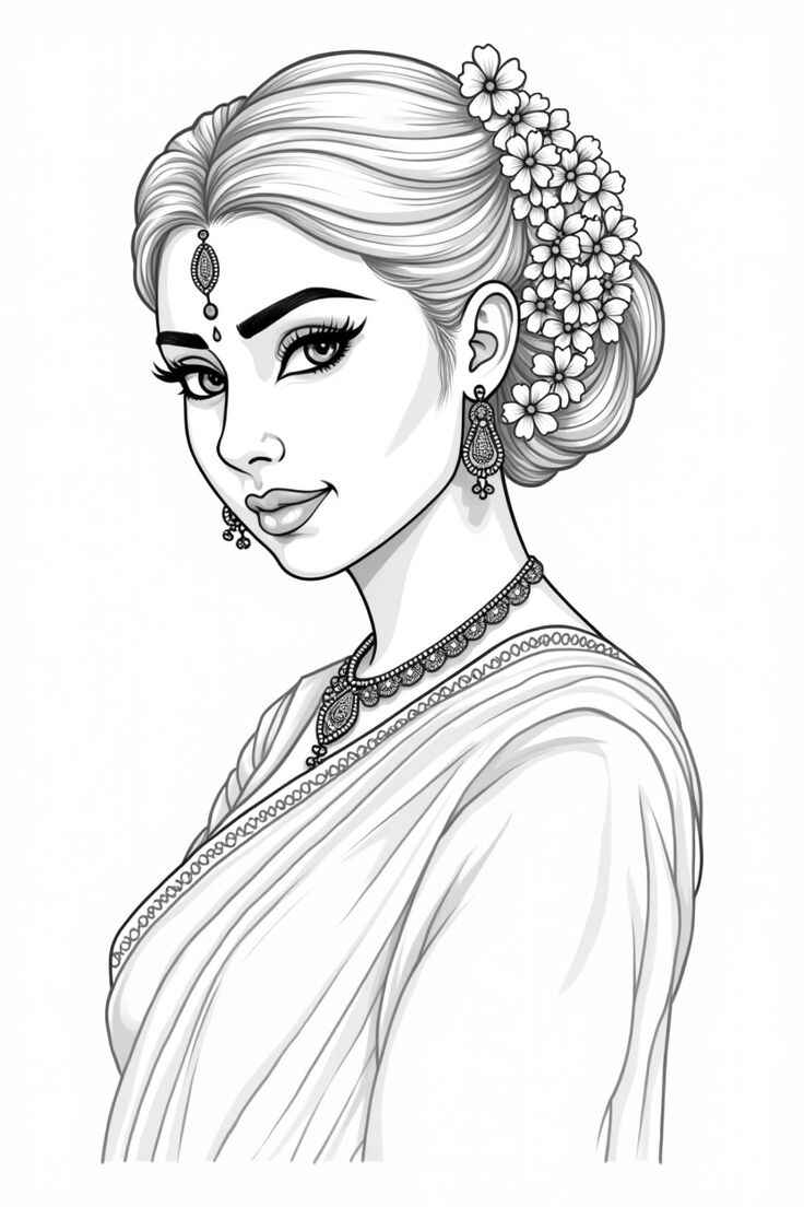 Frauen Ausmalbilder 784