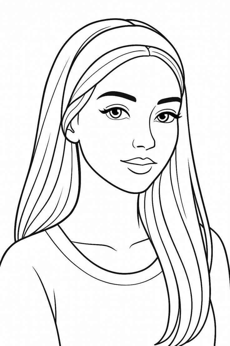 Frauen Ausmalbilder 835