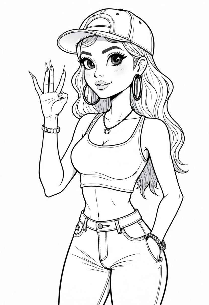 Frauen Ausmalbilder 880