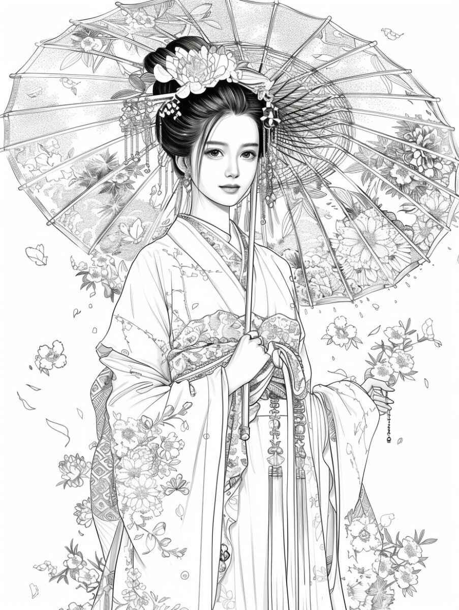 Frauen Ausmalbilder 985