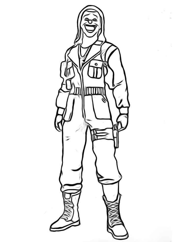 Free Fire Ausmalbilder 043