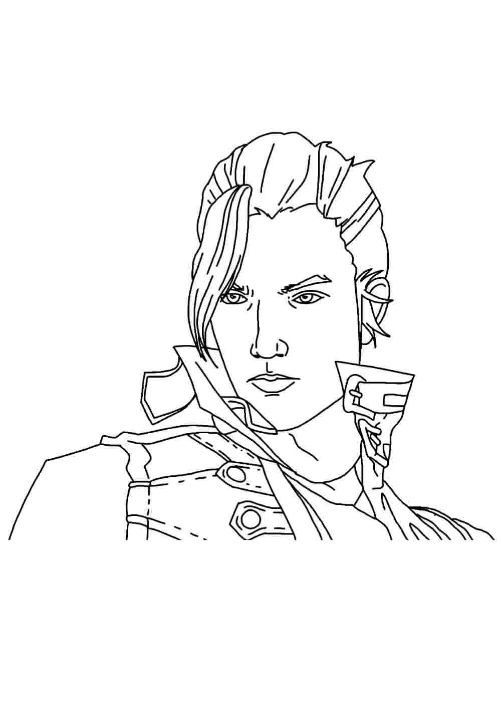 Free Fire Ausmalbilder 173