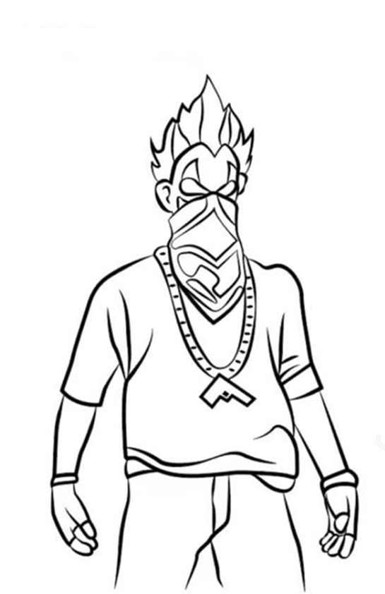 Free Fire Ausmalbilder 598