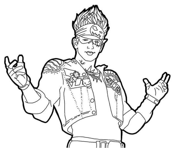 Free Fire Ausmalbilder 886