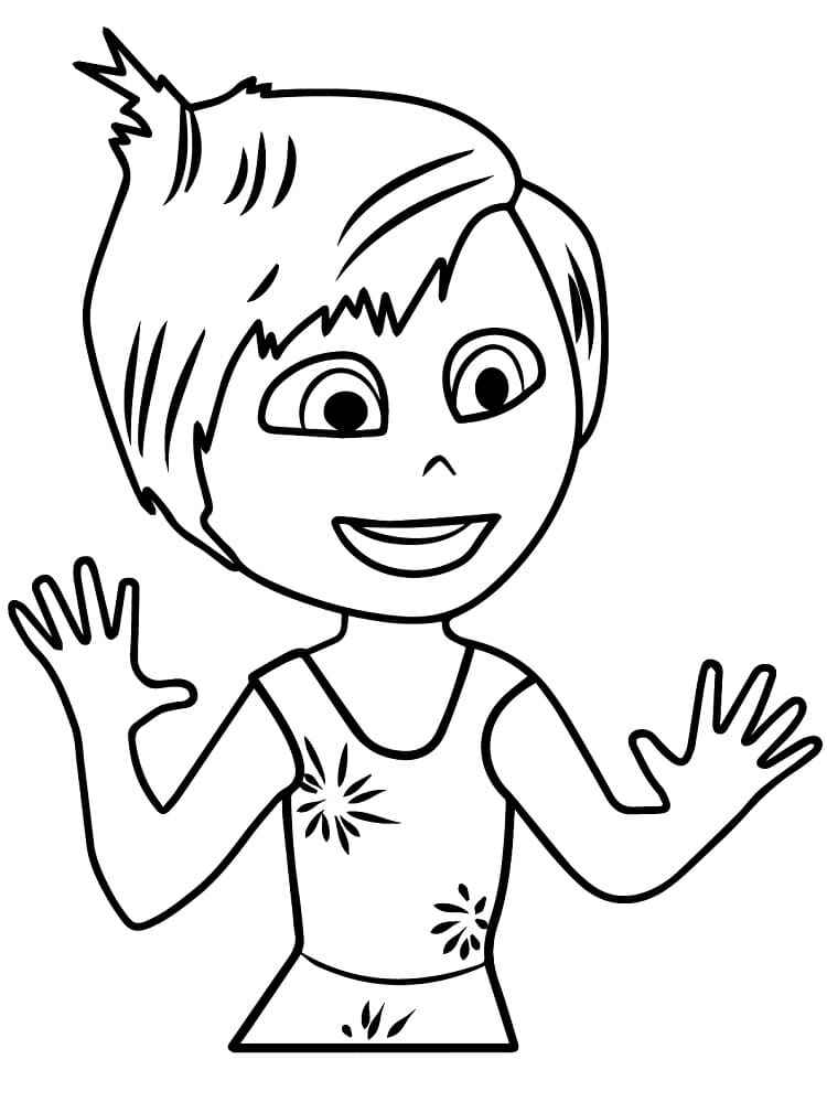 Freude Alles steht Kopf Ausmalbilder 068