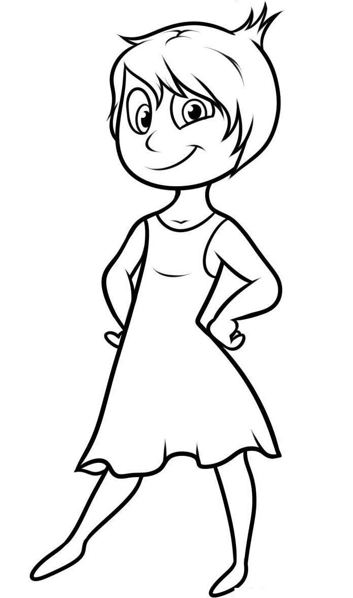 Freude Alles steht Kopf Ausmalbilder 069