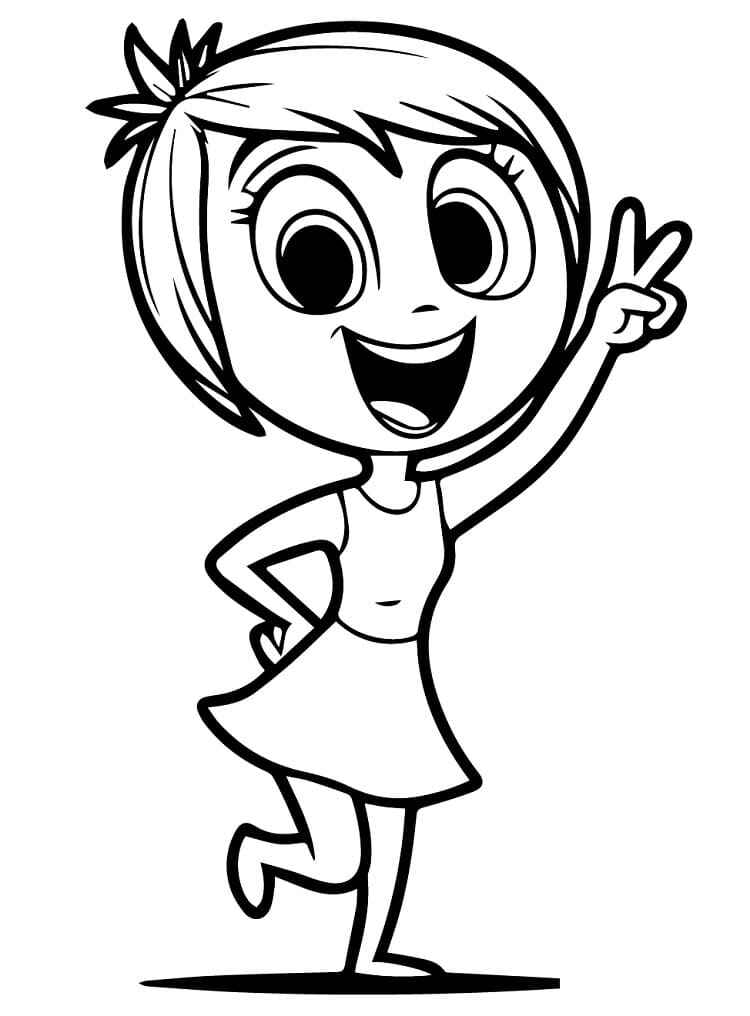 Freude Alles steht Kopf Ausmalbilder 435