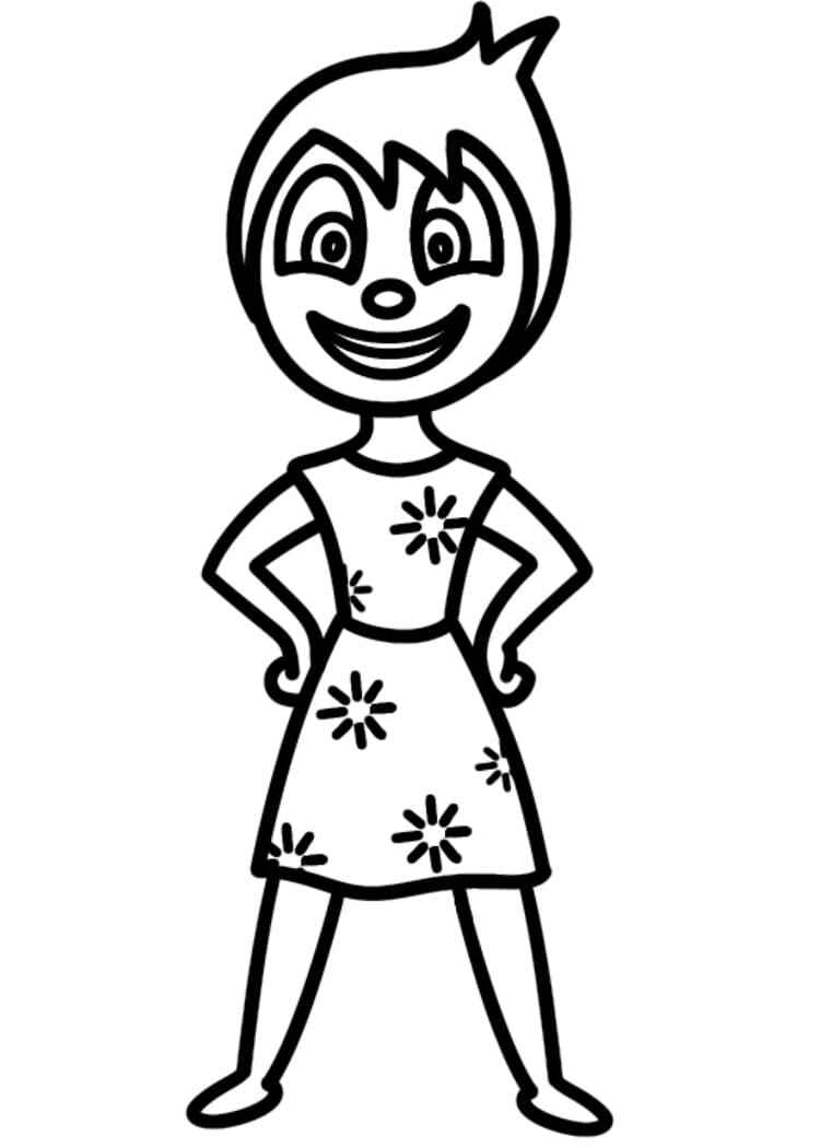 Freude Alles steht Kopf Ausmalbilder 510