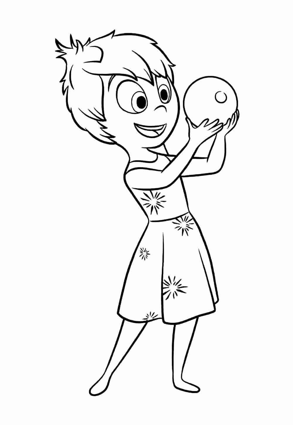 Freude Alles steht Kopf Ausmalbilder 541