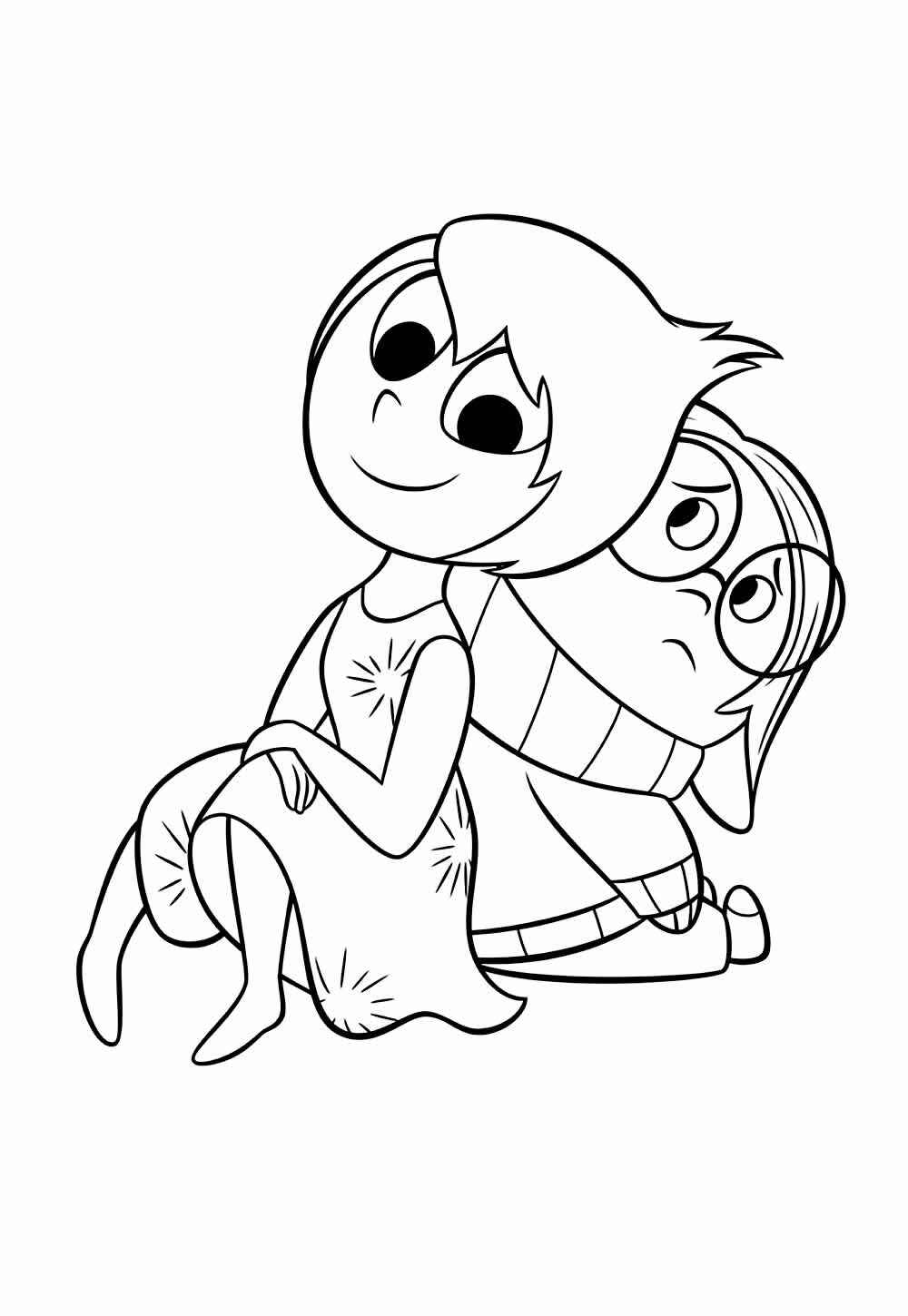 Freude Alles steht Kopf Ausmalbilder 672