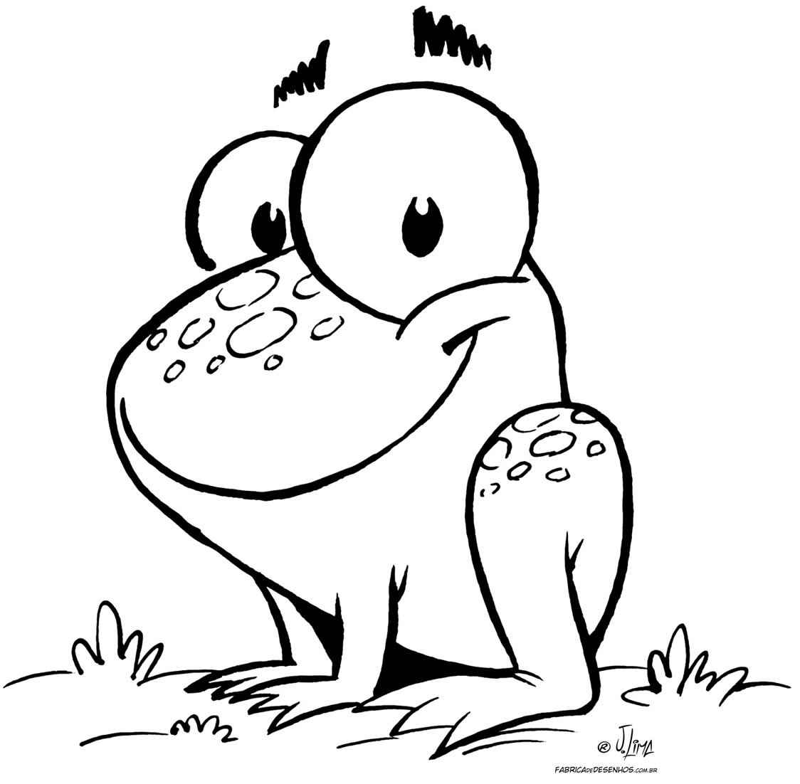 Frösche Ausmalbilder 354