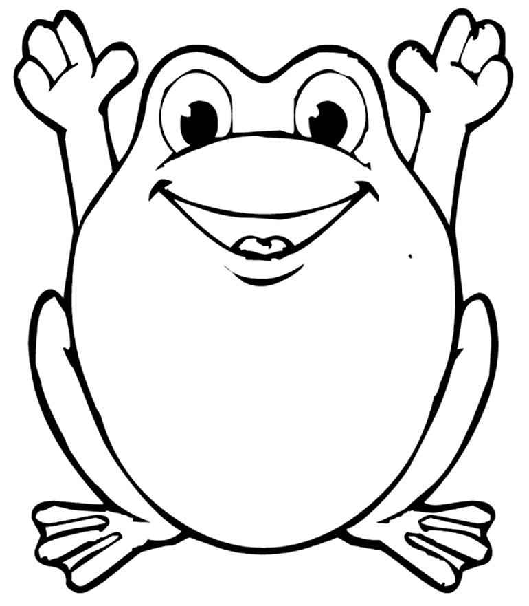 Frösche Ausmalbilder 473